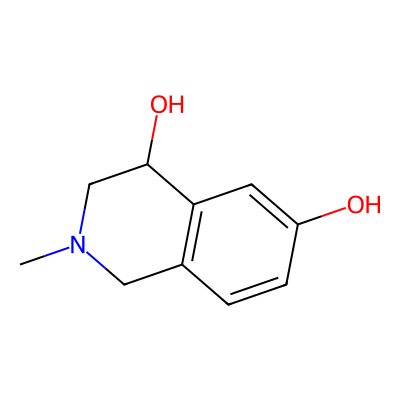 Chemical structure of Phenylephrine Isoquinoline Impurity