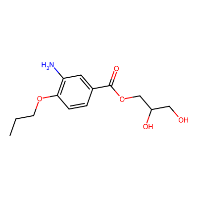 Chemical structure of Proparacaine Impurity 15