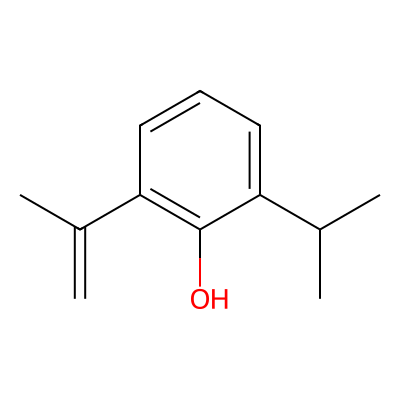 Chemical structure of Propofol EP Impurity B