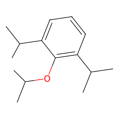 Chemical structure of Propofol Impurity G
