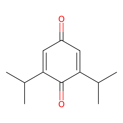 Chemical structure of Propofol Impurity J