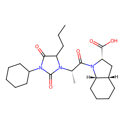 Chemical structure of Perindopril EP Impurity G