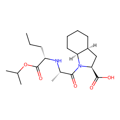 Chemical structure of Perindopril EP Impurity E