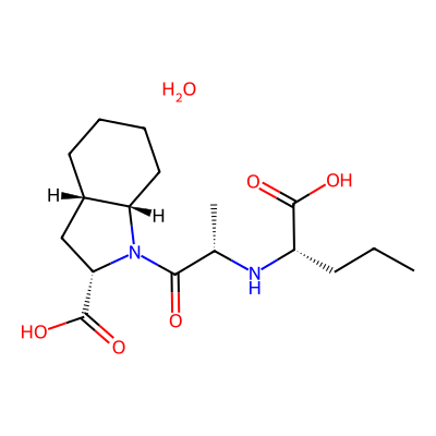 Chemical structure of Perindopril Related Compound B