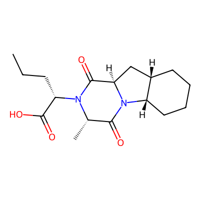 Chemical structure of Perindopril Related Compound D