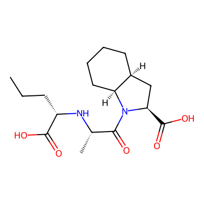 Chemical structure of Perindopril EP Impurity B