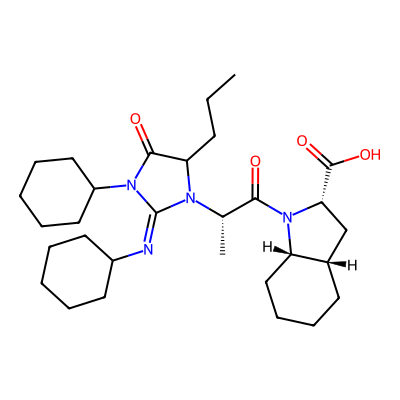 Chemical structure of Perindopril Impurity H