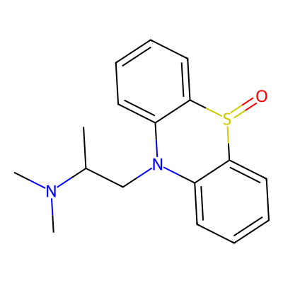 Chemical structure of Promethazine impurity D