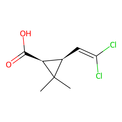 Chemical structure of Permethrin Impurity F