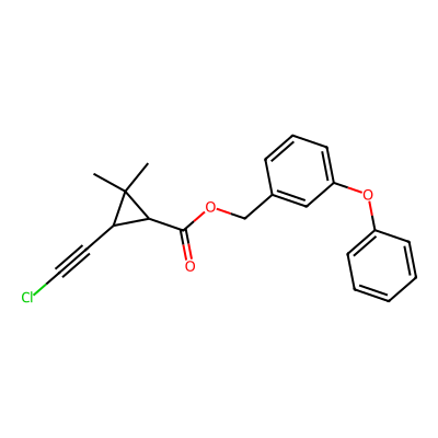 Chemical structure of Permethrin Impurity G