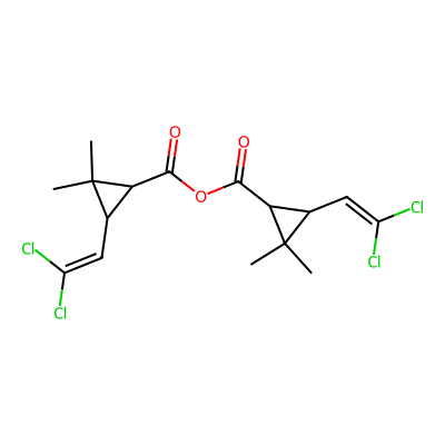 Chemical structure of Permethrin Impurity H