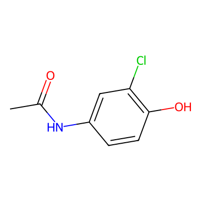 Chemical structure of Paracetamol EP Impurity C