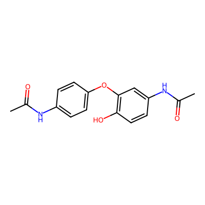 Chemical structure of Paracetamol EP Impurity O