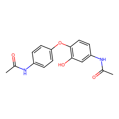 Chemical structure of Paracetamol EP Impurity L