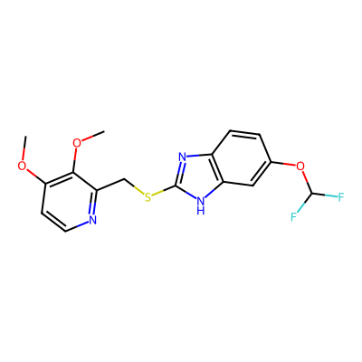 Chemical structure of Pantoprazole EP Impurity B