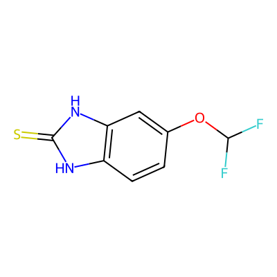 Chemical structure of Pantoprazole EP Impurity C