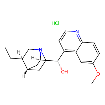 Chemical structure of Dihydroquinidine