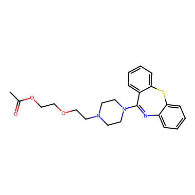 Chemical structure of Quetiapine EP Impurity A