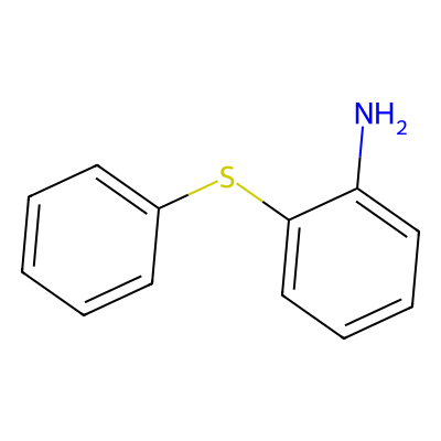Chemical structure of Quetiapine Impurity (2-Aminodiphenyl Sulfide)