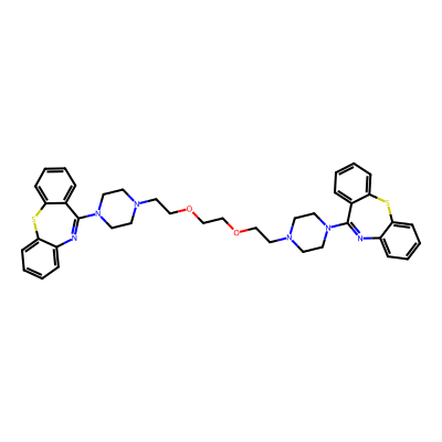 Chemical structure of Quetiapine EP Impurity E