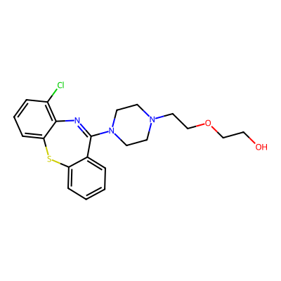 Chemical structure of Quetiapine EP Impurity L