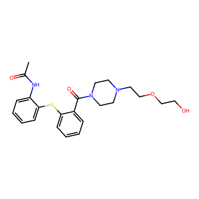 Chemical structure of Quetiapine EP Impurity K