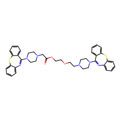 Chemical structure of Quetiapine EP Impurity C