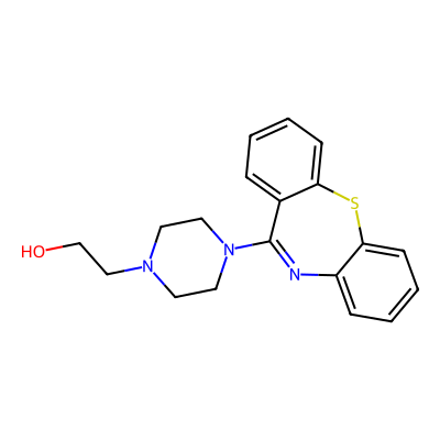 Chemical structure of Quetiapine EP Impurity I