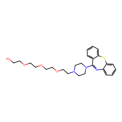 Chemical structure of Quetiapine EP Impurity J
