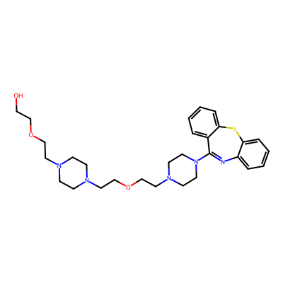 Chemical structure of Quetiapine EP Impurity N