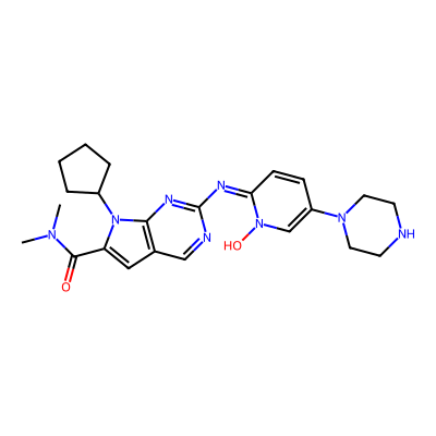 Chemical structure of Ribociclib Impurity 2