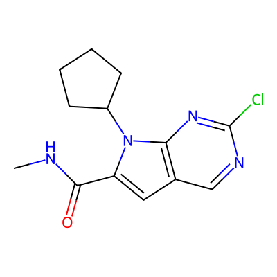 Chemical structure of Ribociclib Impurity 1