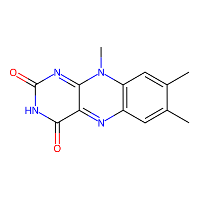 Chemical structure of Riboflavin Impurity A
