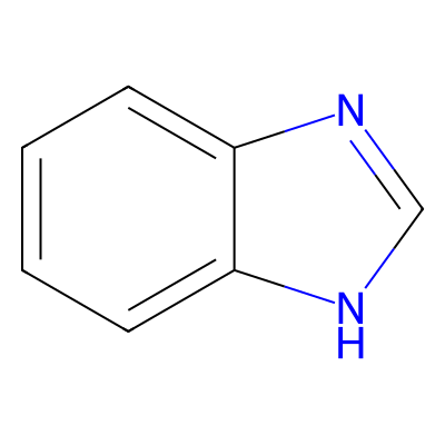 Chemical structure of Benzimidazole
