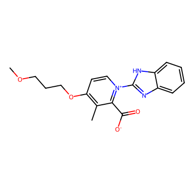 Chemical structure of Rabeprazole picolinium salt
