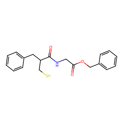 Chemical structure of Racecadotril Impurity G