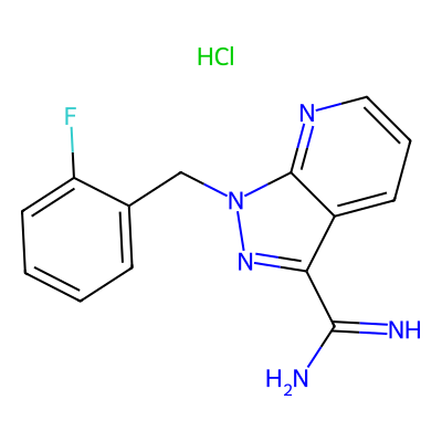 Chemical structure of Riociguat KSM I