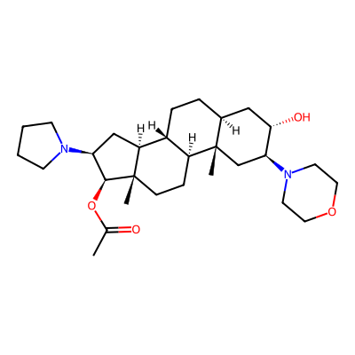Chemical structure of Rocuronium Bromide Impurity A
