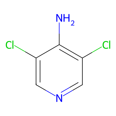 Chemical structure of 3,5-Dichloropyridin-4-amine