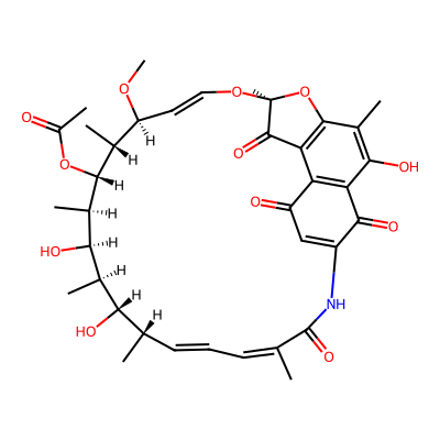 Chemical structure of Rifaximin Impurity E