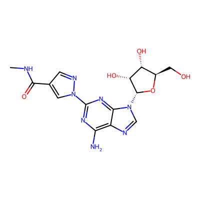 Chemical structure of Regadenoson Impurity C