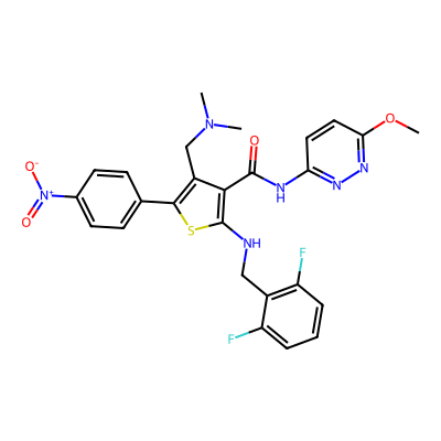 Chemical structure of Relugolix Impurity 61