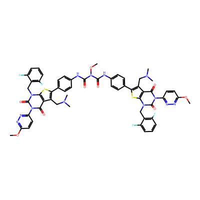 Chemical structure of Relugolix Impurity E