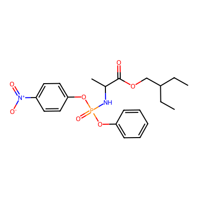 Chemical structure of Remdesivir Impurity D (IP)