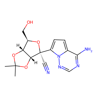 Chemical structure of Remdesivir Impurity B