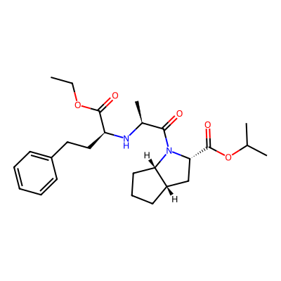 Chemical structure of Ramipril EP Impurity-B