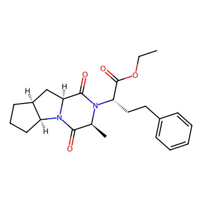 Chemical structure of Ramipril EP Imurity D