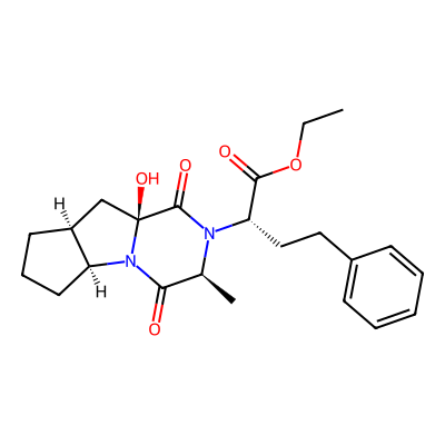 Chemical structure of Ramipril Impurity L