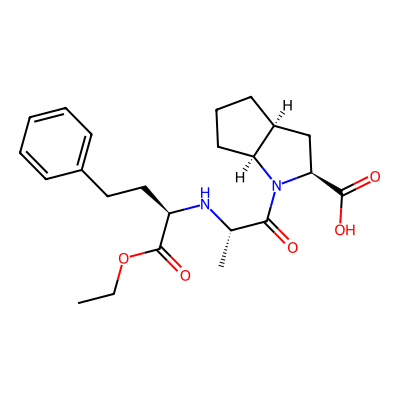 Chemical structure of Ramipril Impurity H