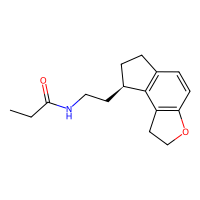 Chemical structure of Ramelteon R-Isomer
